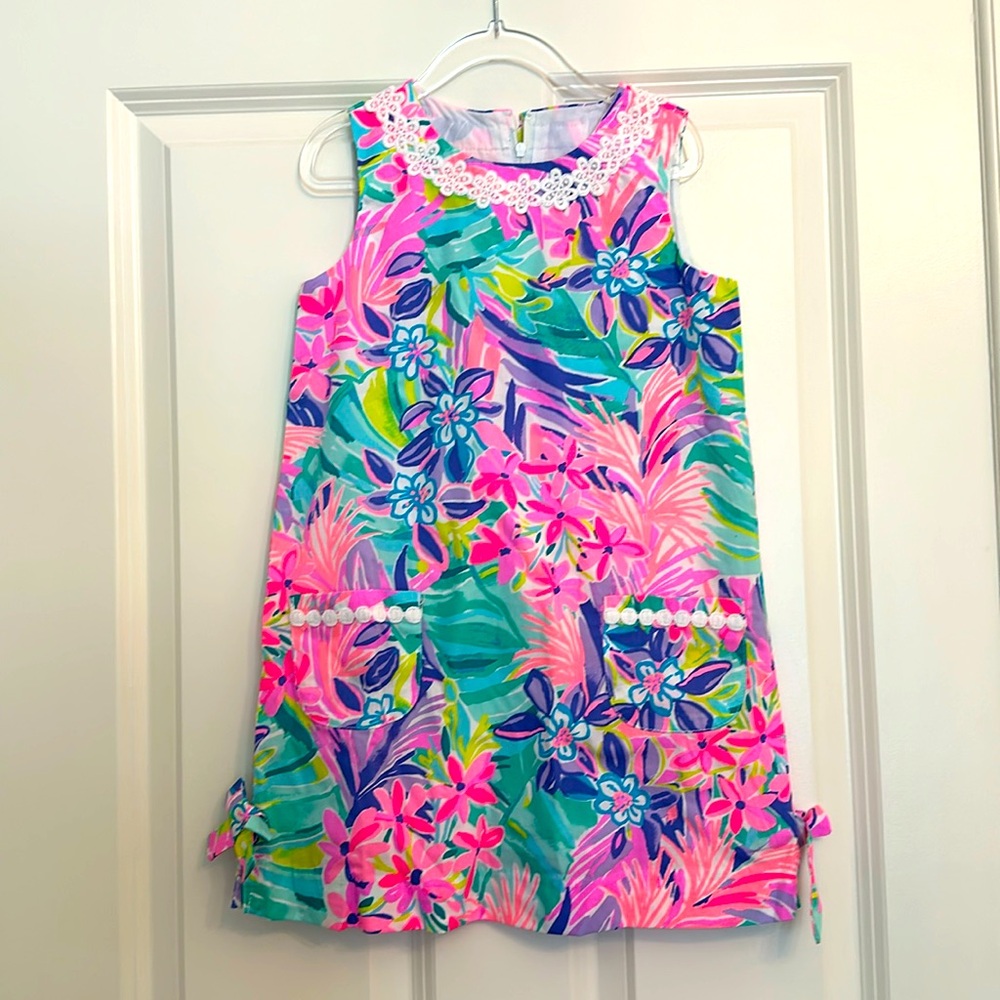 Lily Pulitzer Size 6 Bright Floral Dress Never Worn